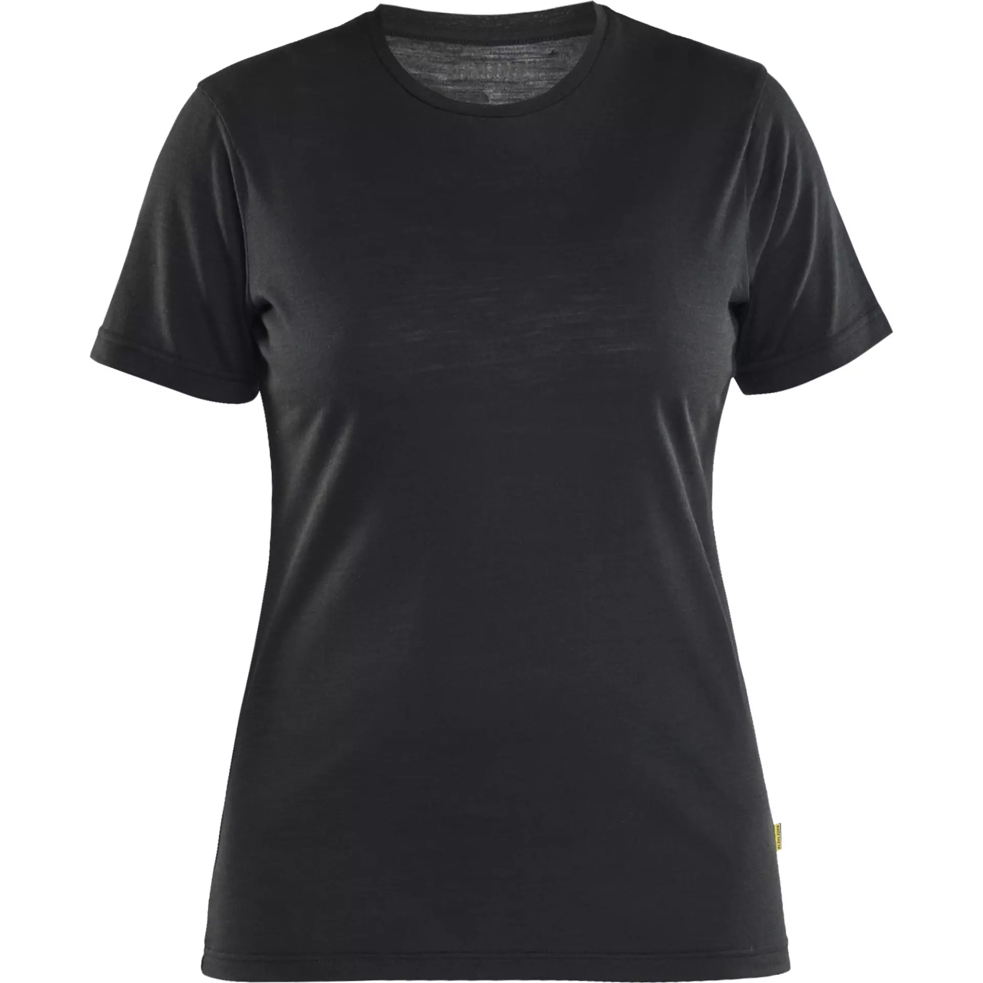 Blåkläder 353717439900, Damen T-Shirt aus Merinowolle, Schwarz