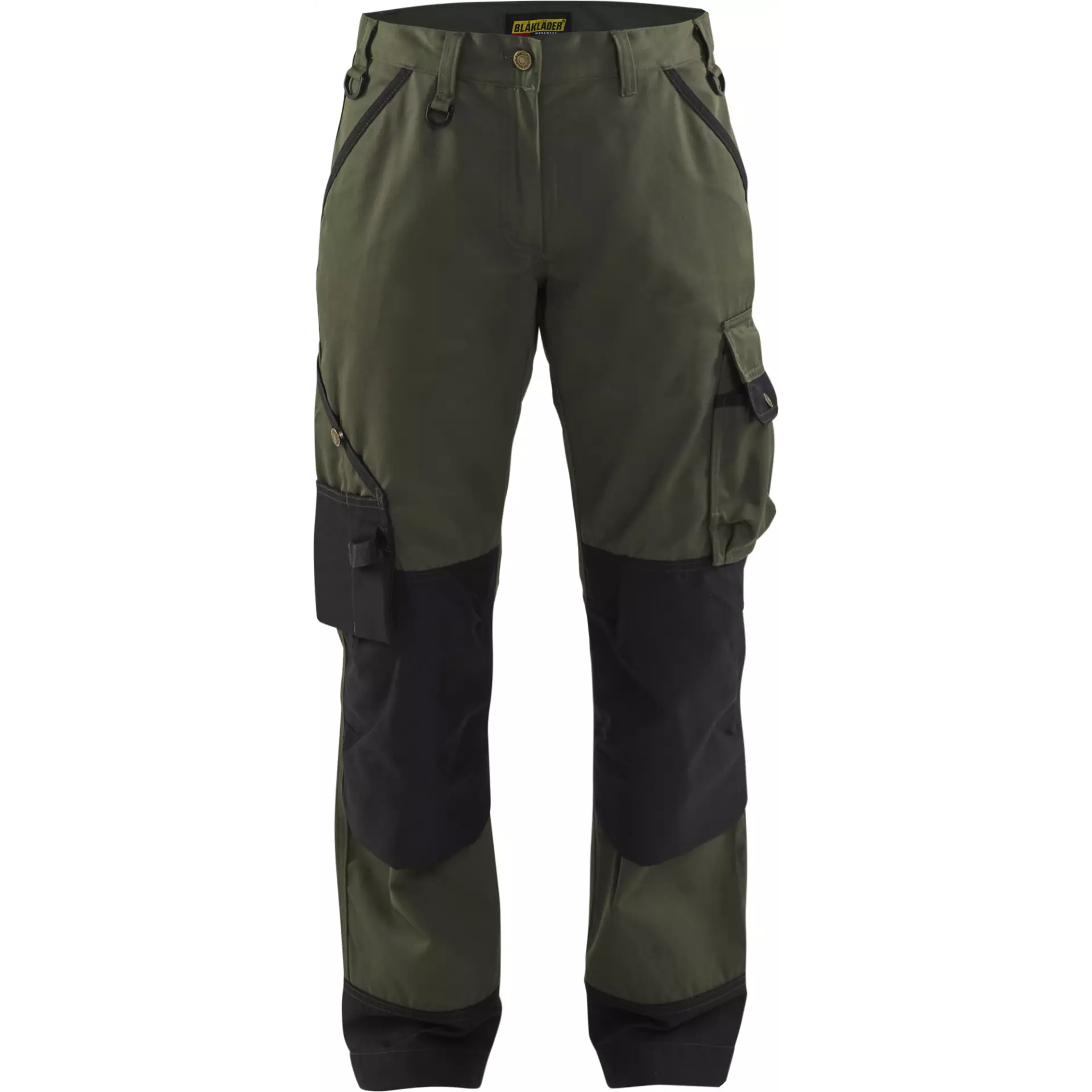 Blåkläder 715418354699, Damen Gärtnerhose, Oliv/Schwarz
