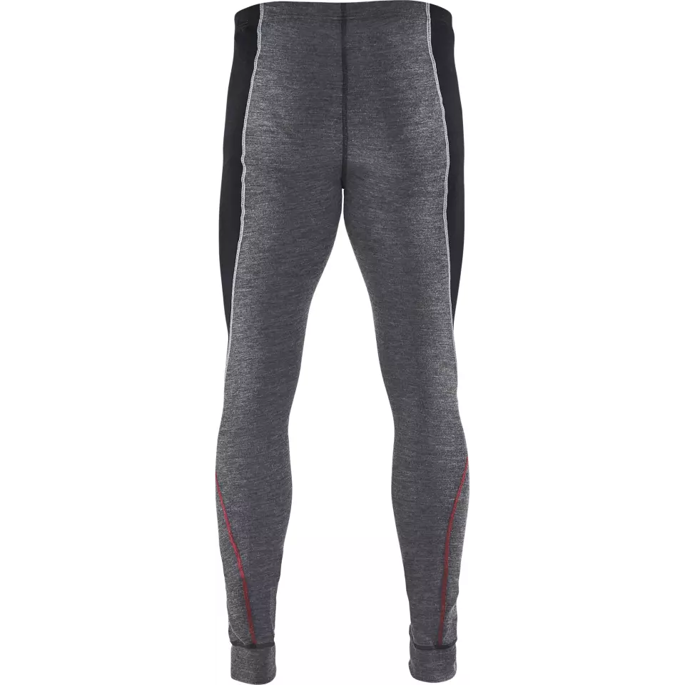Blåkläder 184517369699, XWARM Pitkät alushousut, 100% merinovilla, harmaa/musta, image 4, gallery thumbnail