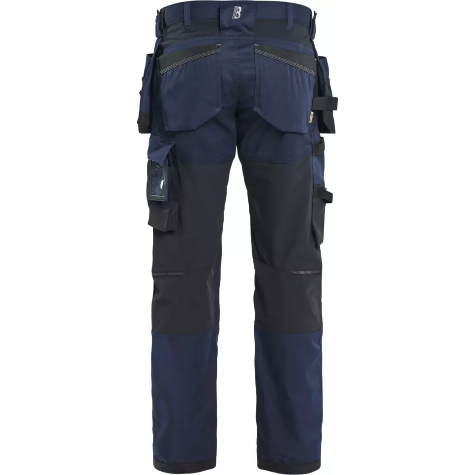 Blåkläder 175018328600, Stretch-riipputaskuhousut, tummansininen, image 4, gallery thumbnail