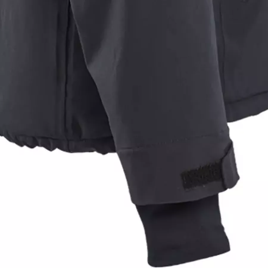 **Adjustable Velcro Cuffs with Thumb Holes** ensure a secure fit, keep sleeves in place, and provide added hand protection.