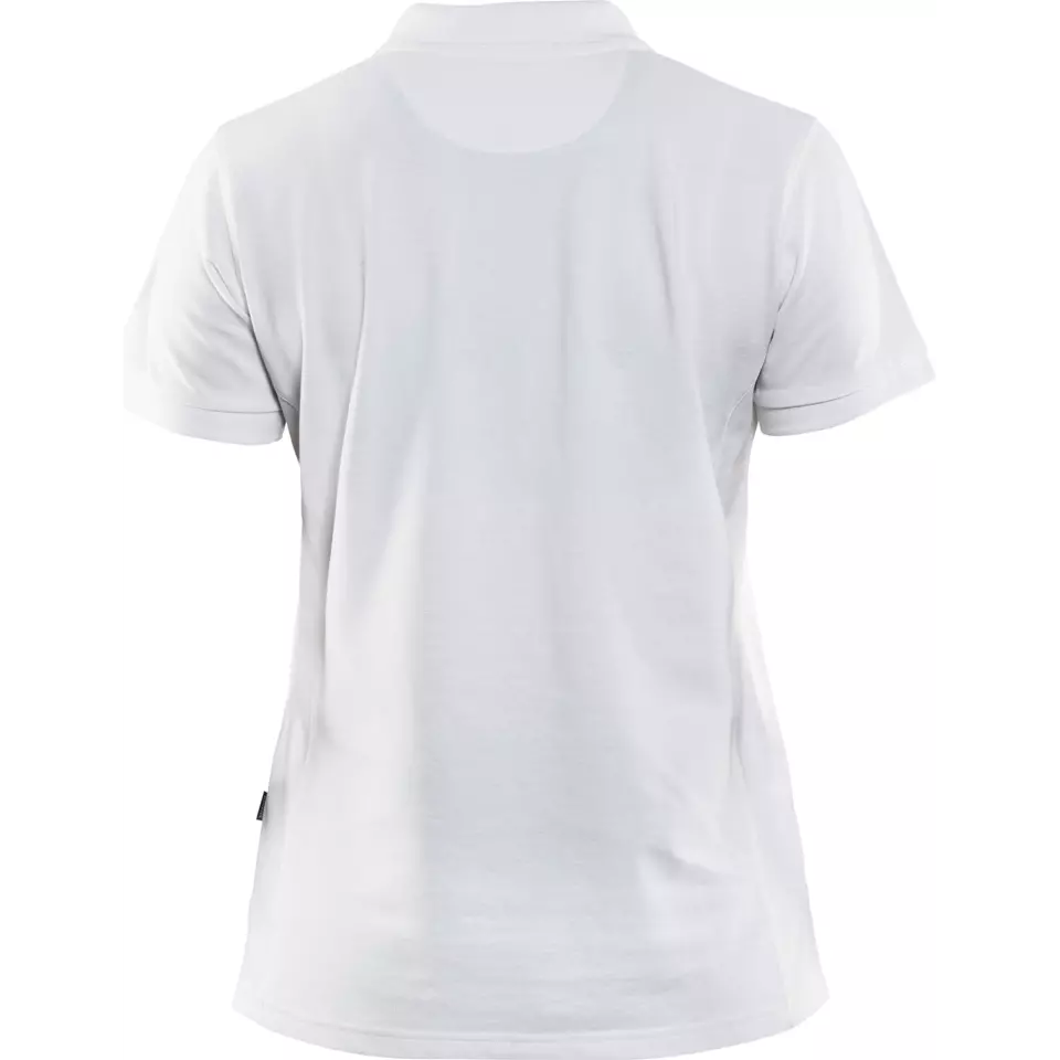Blåkläder 339010501000, Women's Polo Shirt, White, image 4, gallery thumbnail