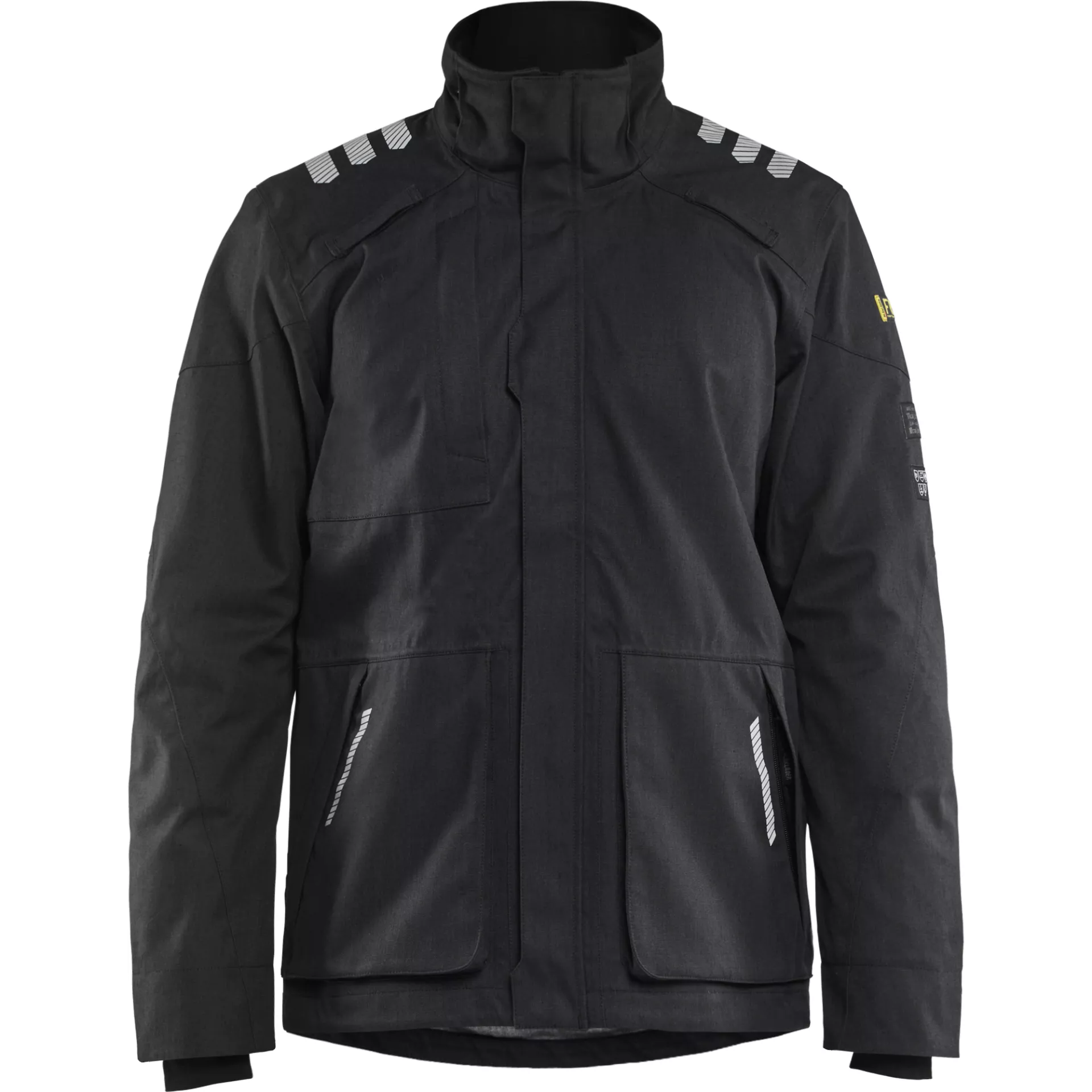 Blåkläder 444615349900, Shell Jacket Inherent Flame Protection, Black