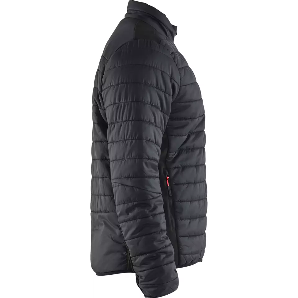 Blåkläder 471020309956, Lightweight Padded Jacket, Black/Red, image 2, gallery thumbnail