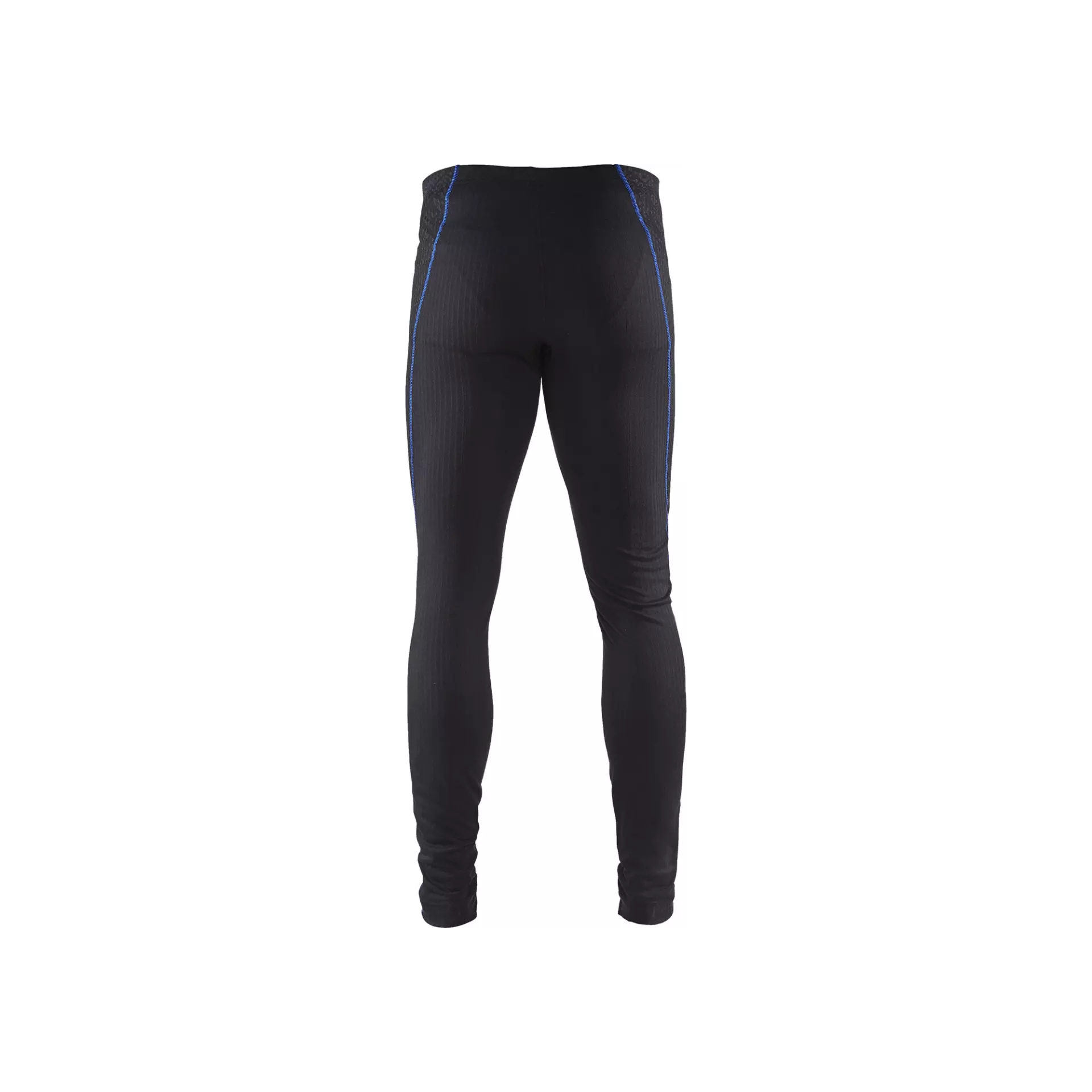 Blåkläder 184017079985, LIGHT Long Base Layer Pants, Black/Bright Blue, image 2
