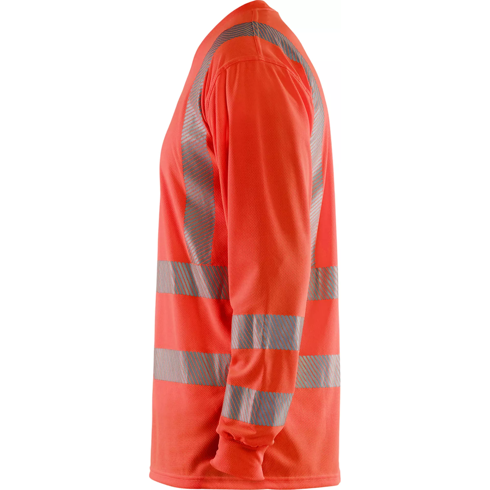 Blåkläder 338510135500, High-Vis Long-Sleeve T-Shirt With UV Protection, High-Vis Red, image 3