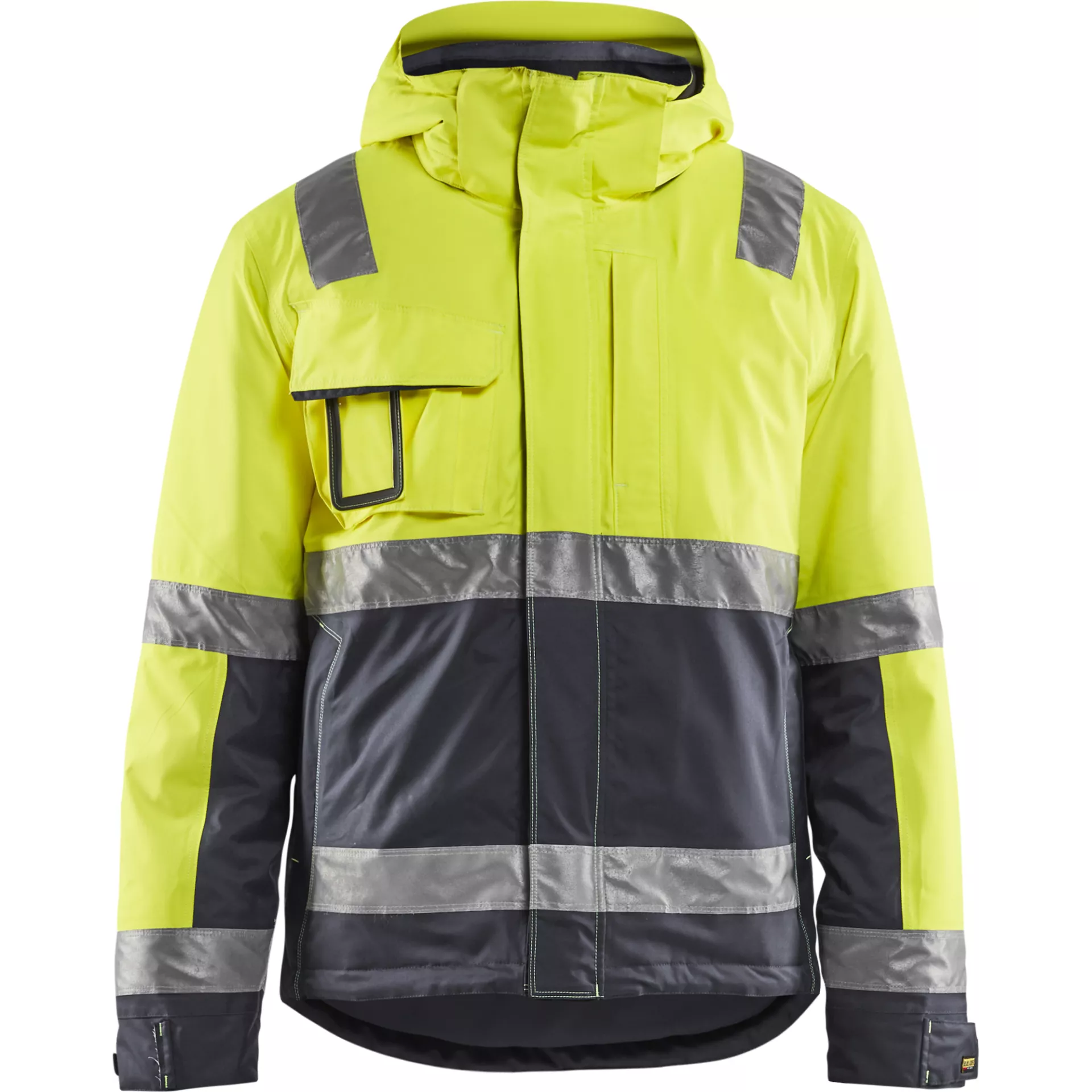 Blåkläder 487019873396, High-Vis Winterjacke, Warngelb/Graphitgrau