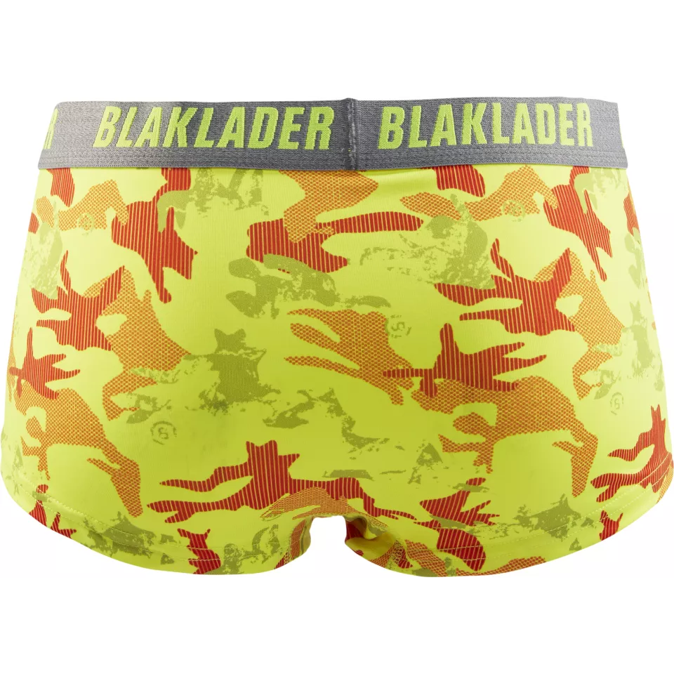 Blåkläder 720510793394, Women's Boxers, High-Vis Yellow/Gray, image 3, gallery thumbnail