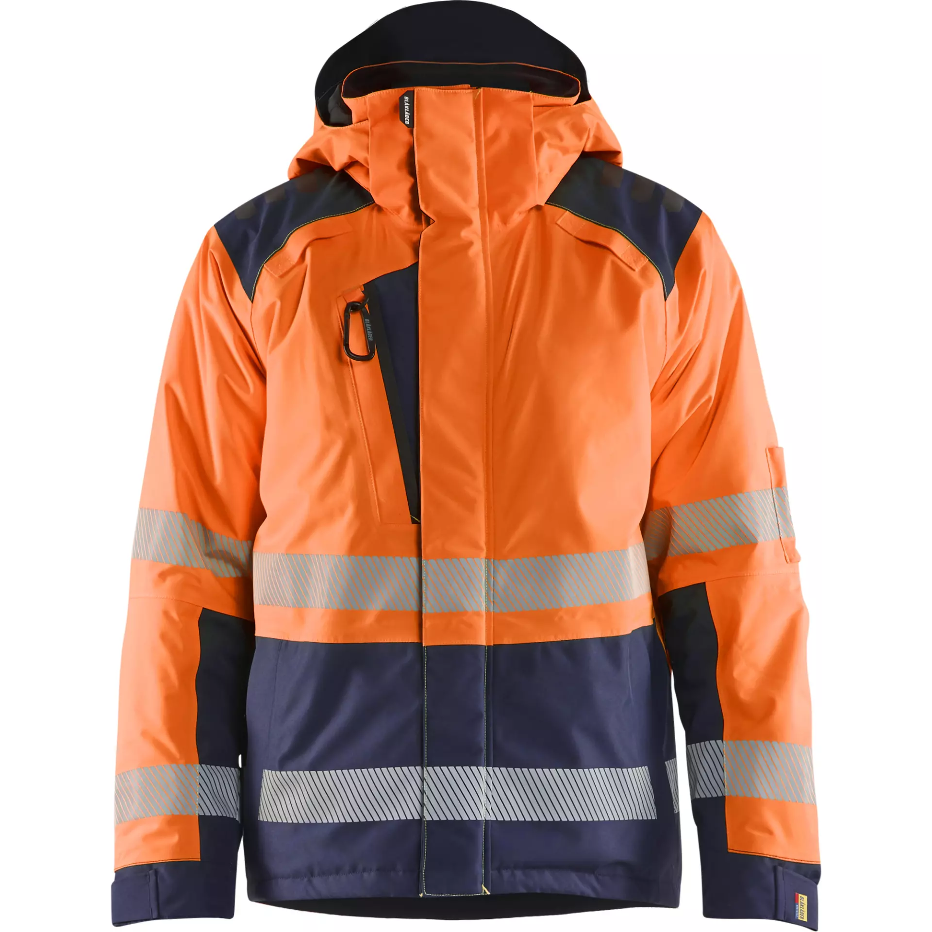 Blåkläder 445519875389, High-Vis Winter Jacket, High-Vis Orange/Navy