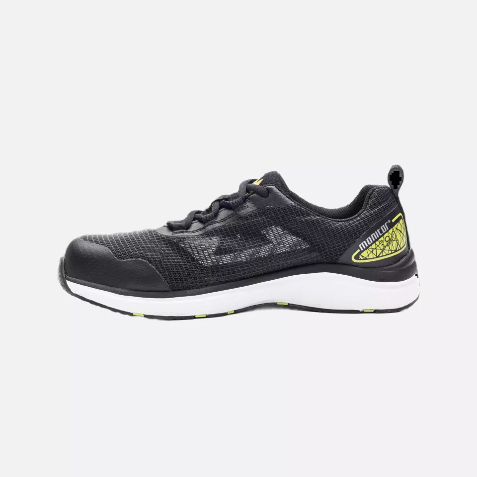 Monitor 1000968001, Three 100 Ninety Safety Shoe S1PS SR, Black, image 2, gallery thumbnail