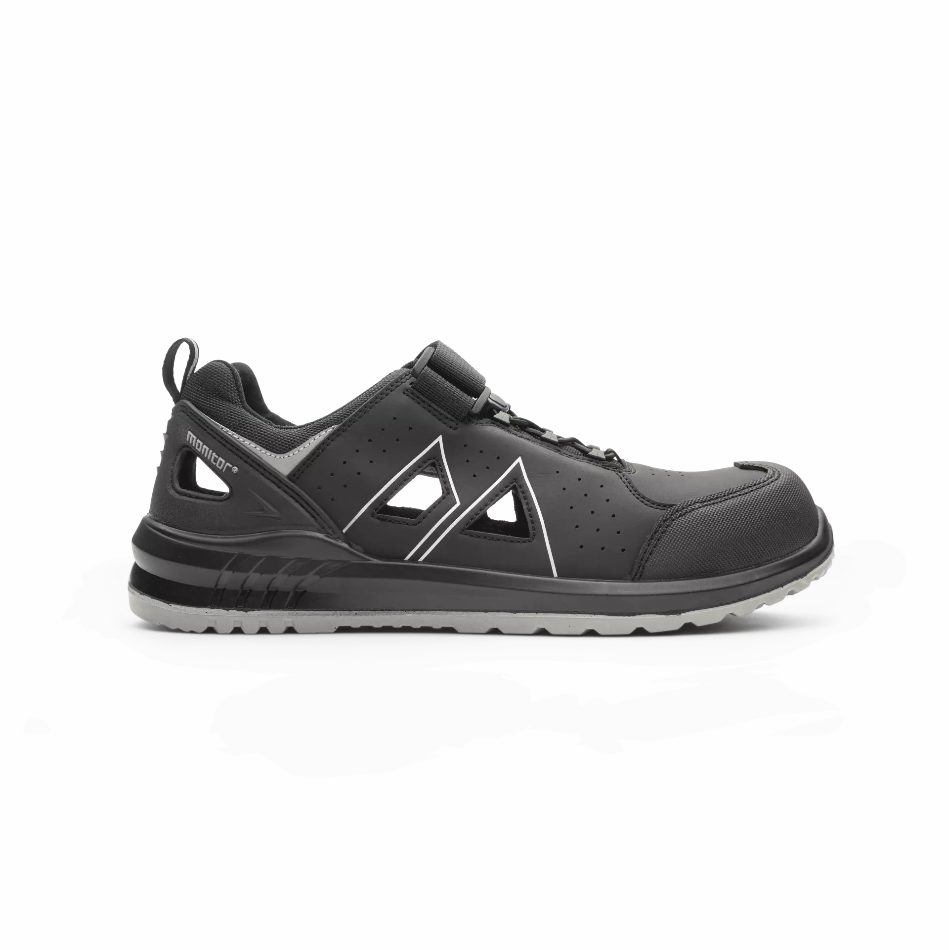 Monitor 1000063001, Radar Safety Sandal S1P SRC, Black, image 1