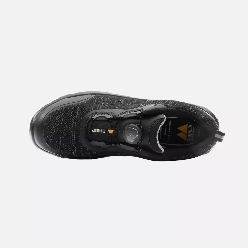 Monitor 1000062001, Dragon Sicherheitsschuh S1P SRC, Schwarz, image 3, gallery thumbnail