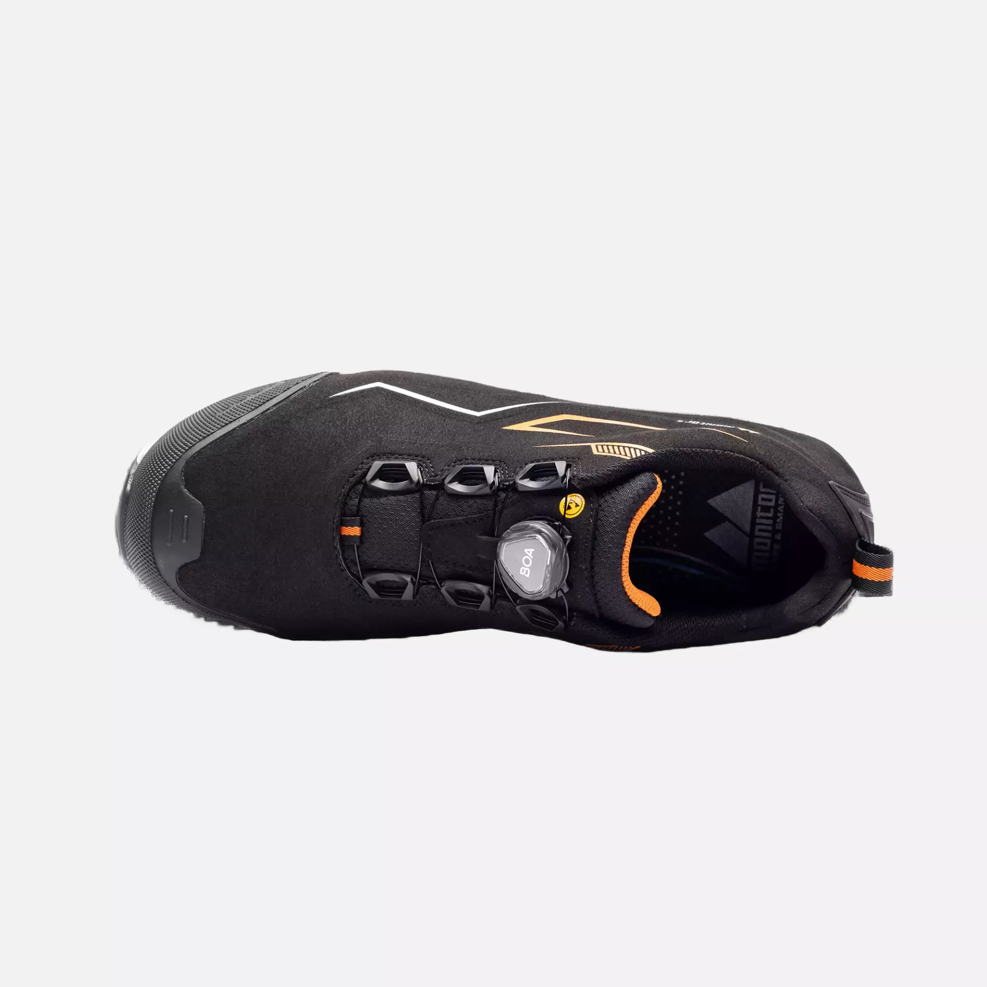 Monitor 1001625001, Recharge One Safety Shoe S3S SR, Black, image 3