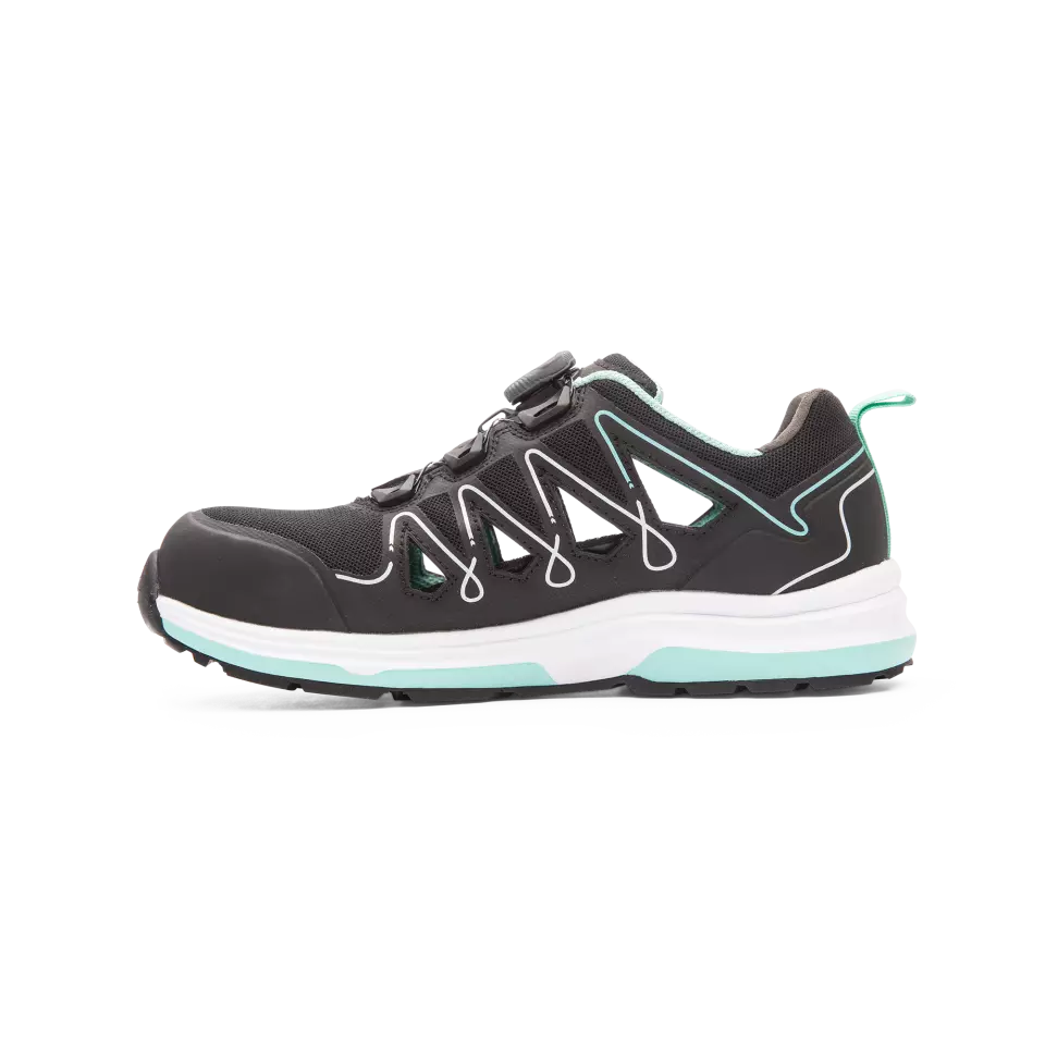 Monitor 1000046001, Mint Safety Sandal S1P SRC, Black, image 2, gallery thumbnail