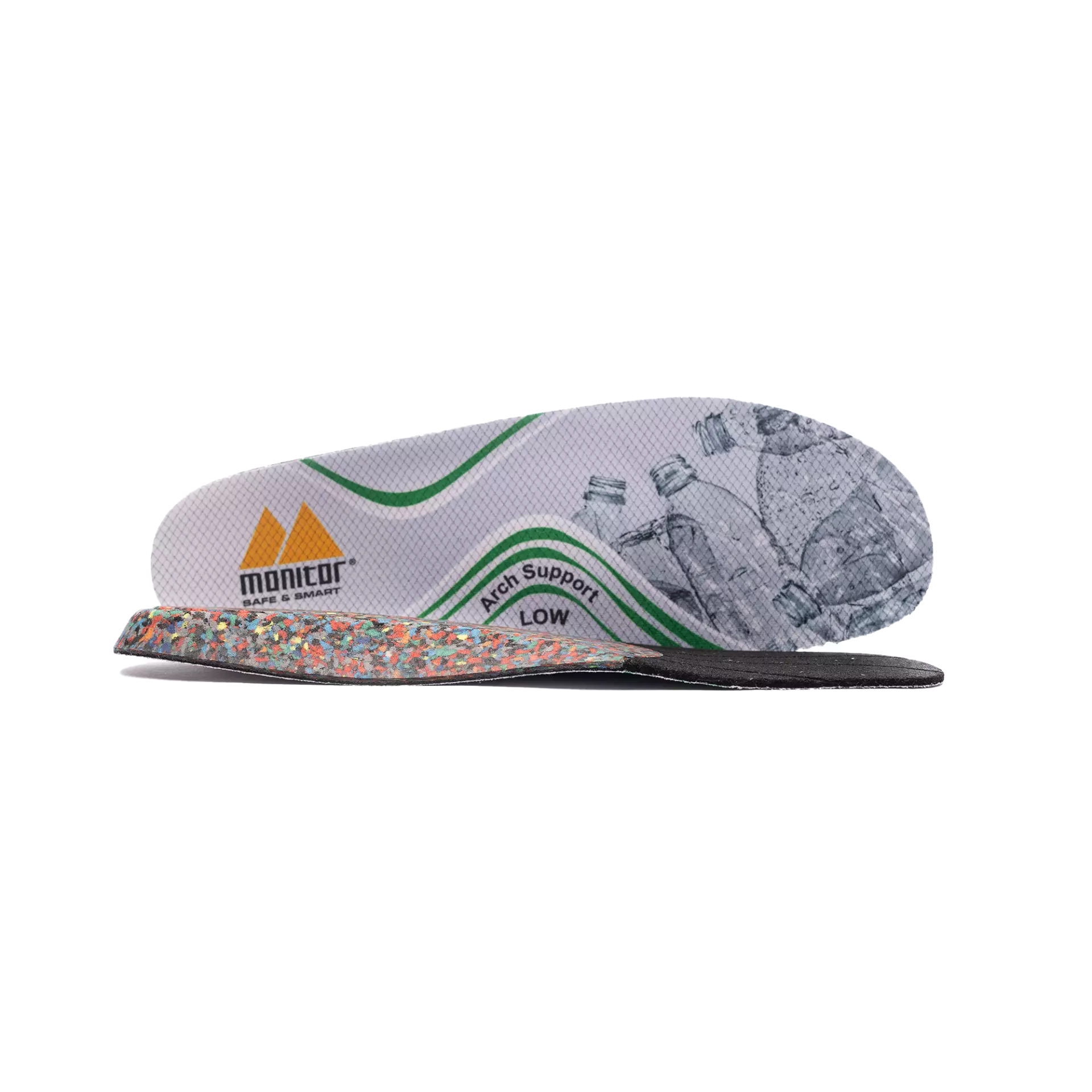 Monitor 1000288307, Arch Support Low Insole, Green