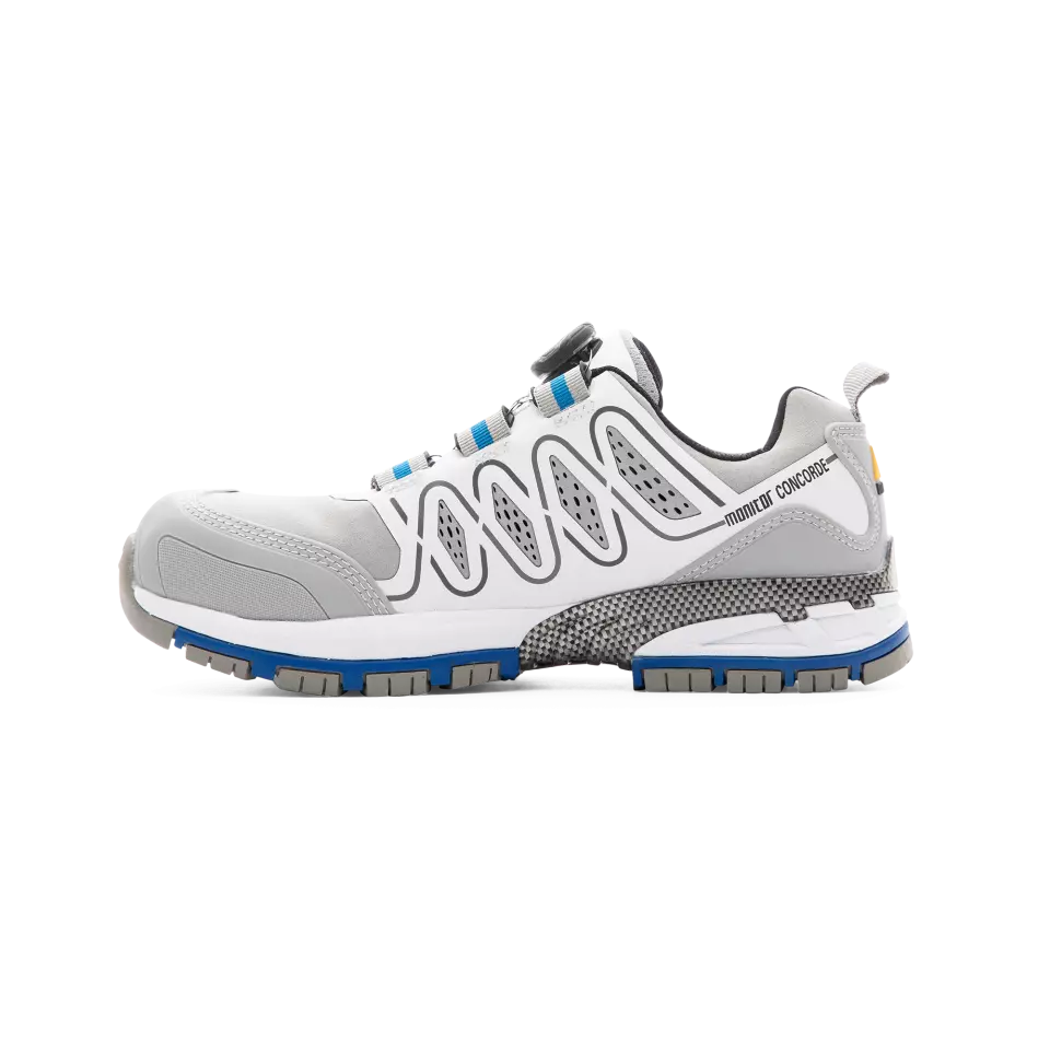 Monitor 1000070101, Concorde Safety Shoe S1PS SR, White, image 2, gallery thumbnail