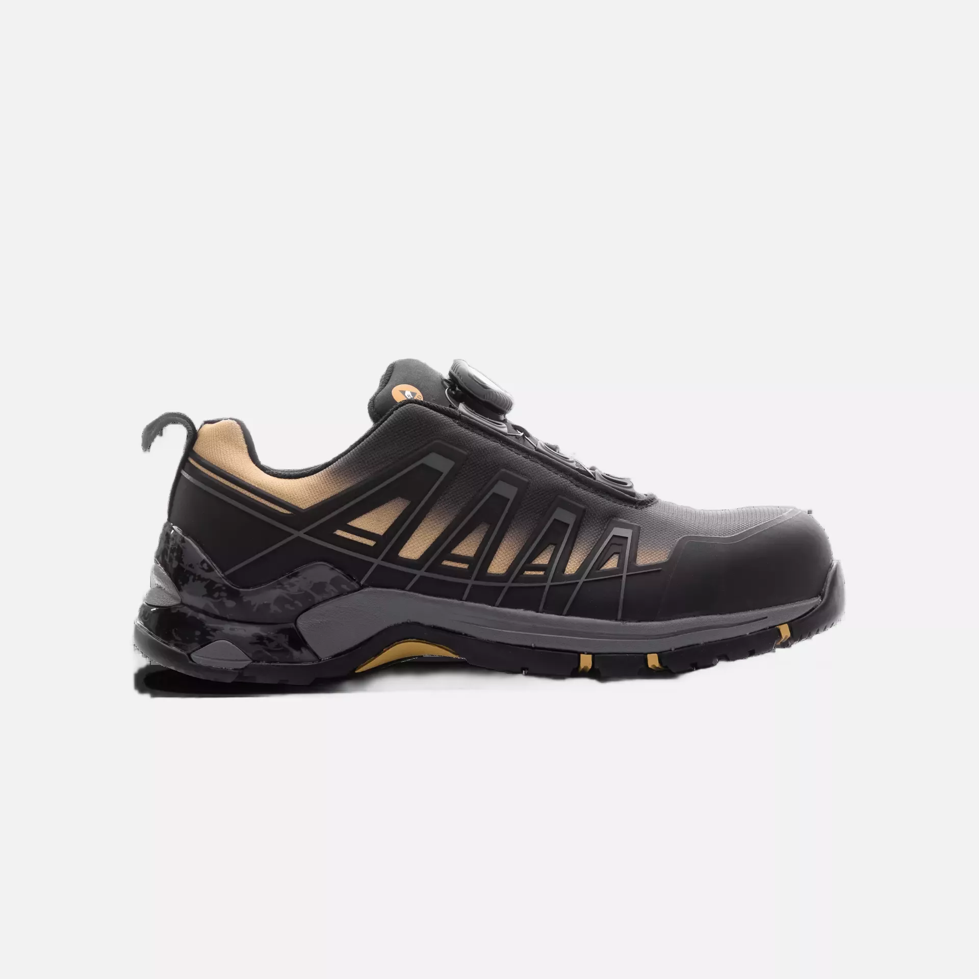 Monitor 1000082001, Gold Safety Shoe S3 SRC, Black, image 1