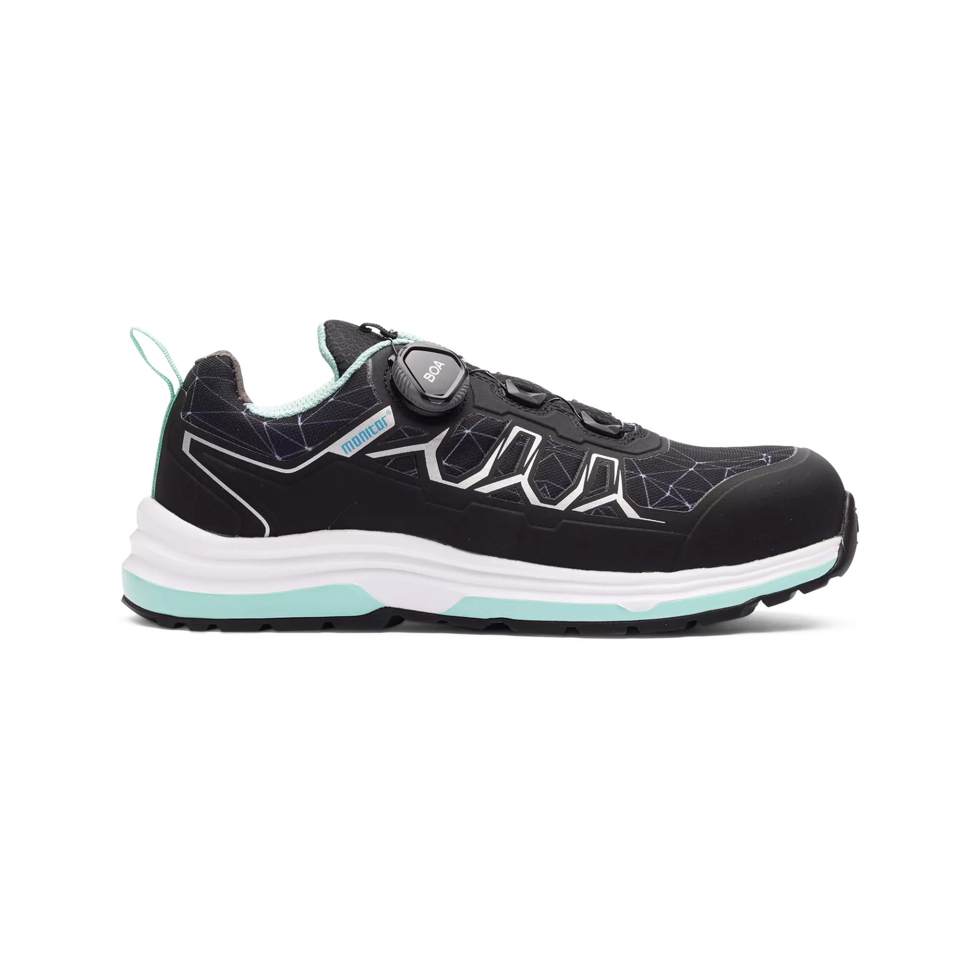 Monitor 1000047001, Jade Safety Shoe S3 SRC, Black