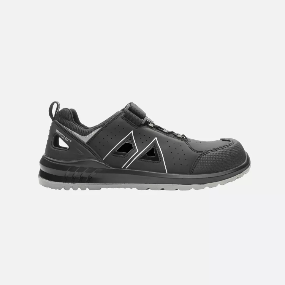 Monitor 1000063001, Radar Safety Sandal S1P SRC, Black, image 1, gallery thumbnail