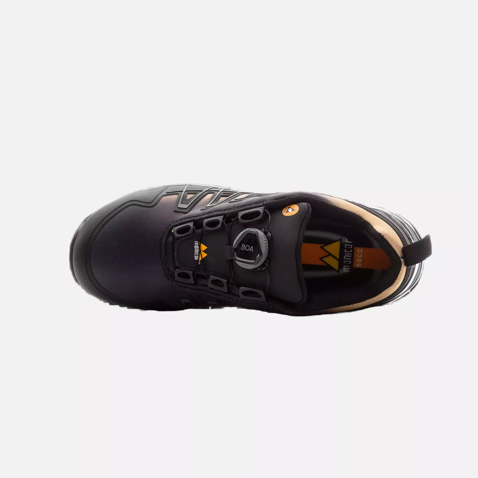 Monitor 1000082001, Gold Safety Shoe S3 SRC, Black, image 3