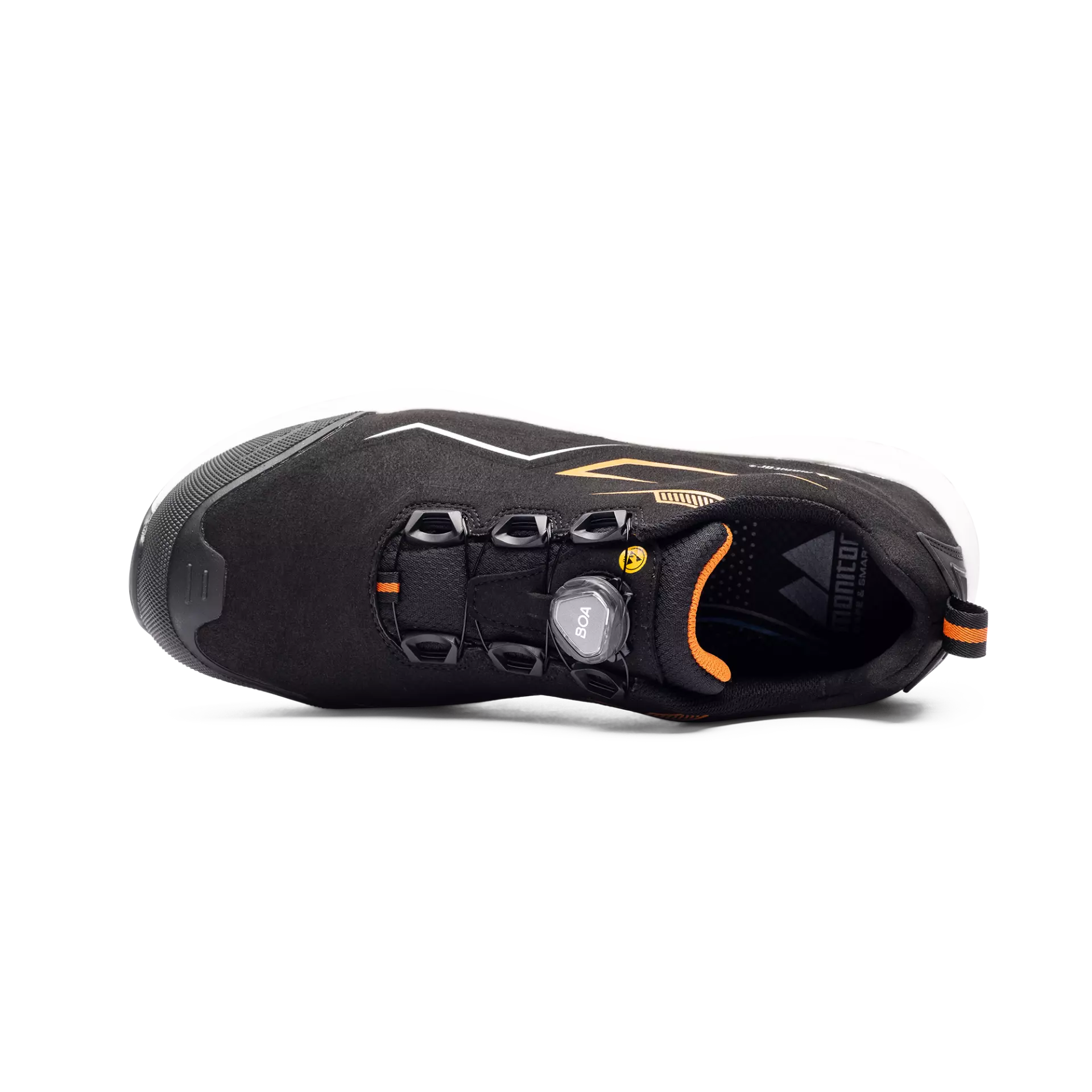 Monitor 1001625001, Recharge One Safety Shoe S3S SR, Black, image 3