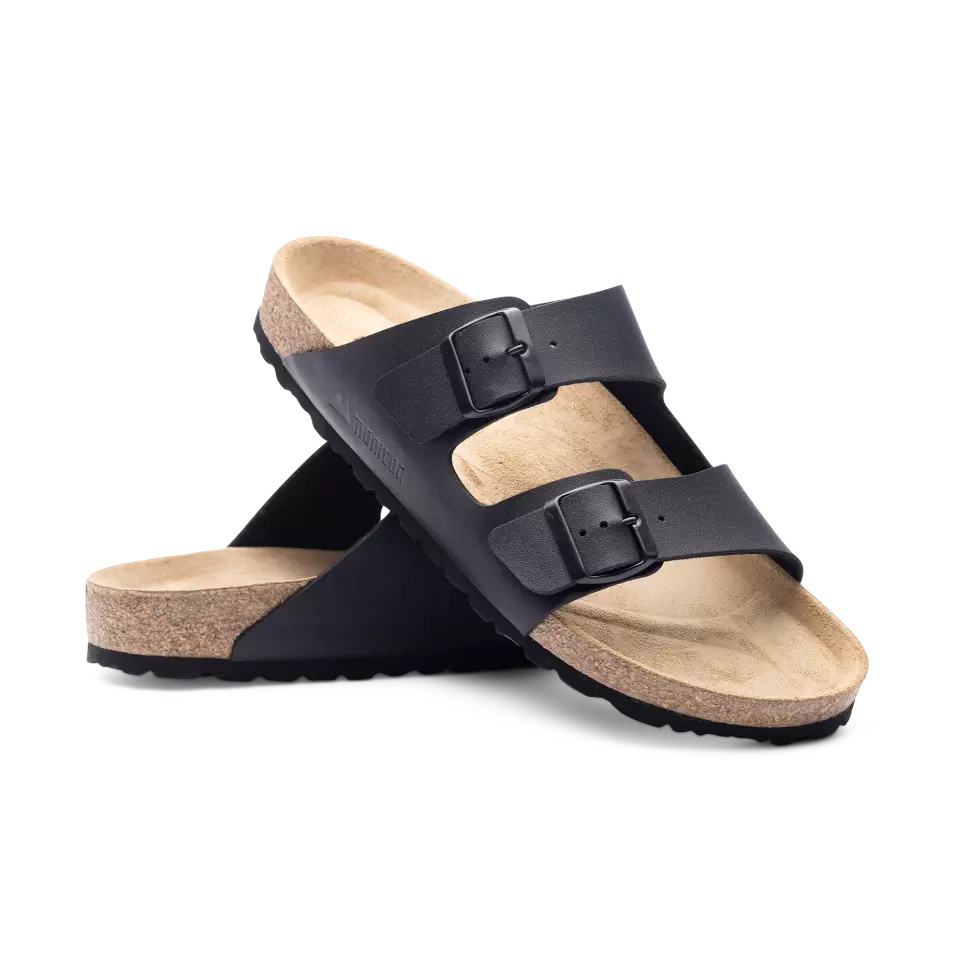 Monitor 1000032001, Cartago Two-Strap Sandal, Black, image 4, gallery thumbnail