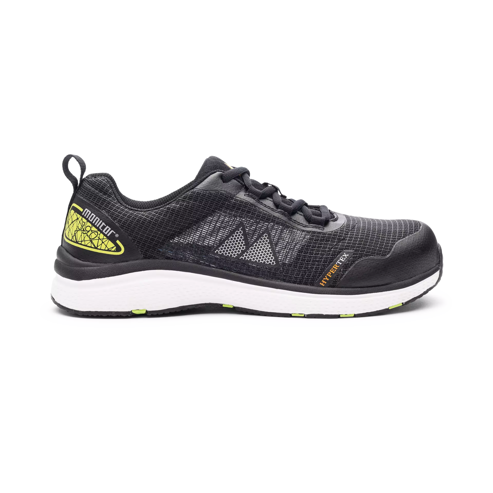 Monitor 1000968001, Three 100 Ninety Safety Shoe S1PS SR, Black