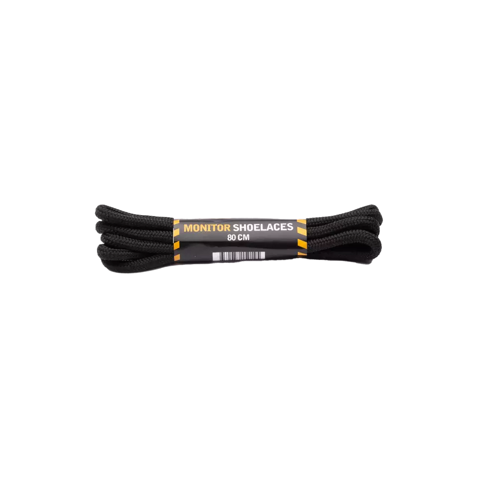 Monitor 1000281001, Shoelaces 80 cm, Black, image 1, gallery thumbnail