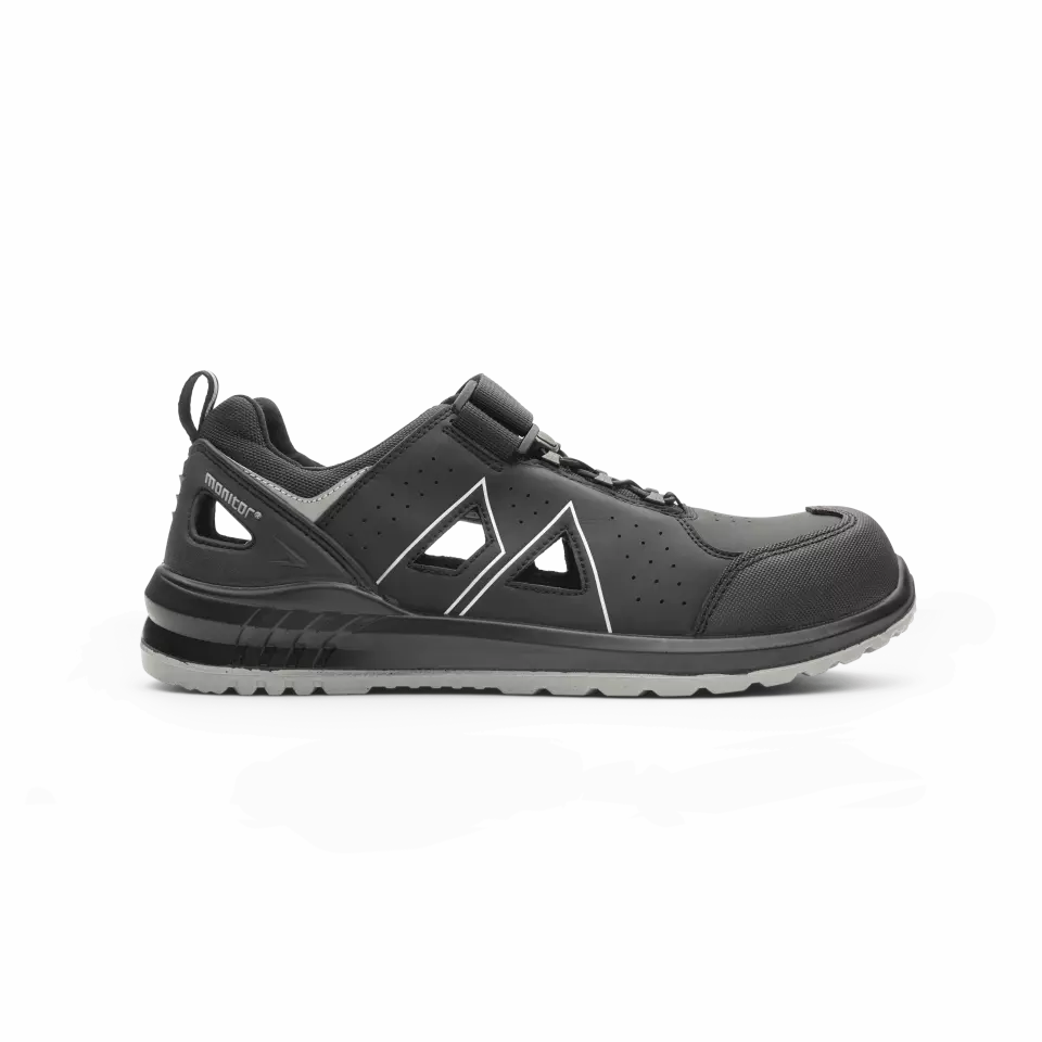 Monitor 1000063001, Radar Safety Sandal S1P SRC, Black, image 1, gallery thumbnail