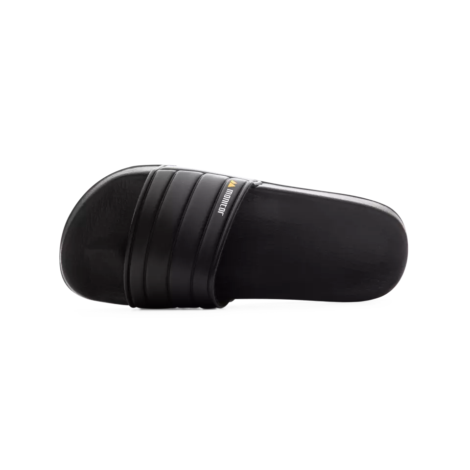 Monitor 1000028001, Pool Sandals, Black, image 3, gallery thumbnail