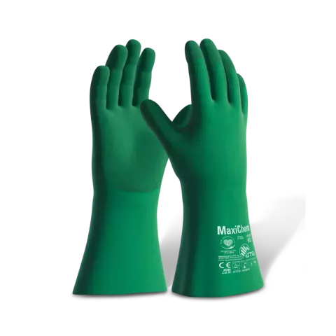  1000440307, ATG MaxiChem Tritech Handskar, gröna