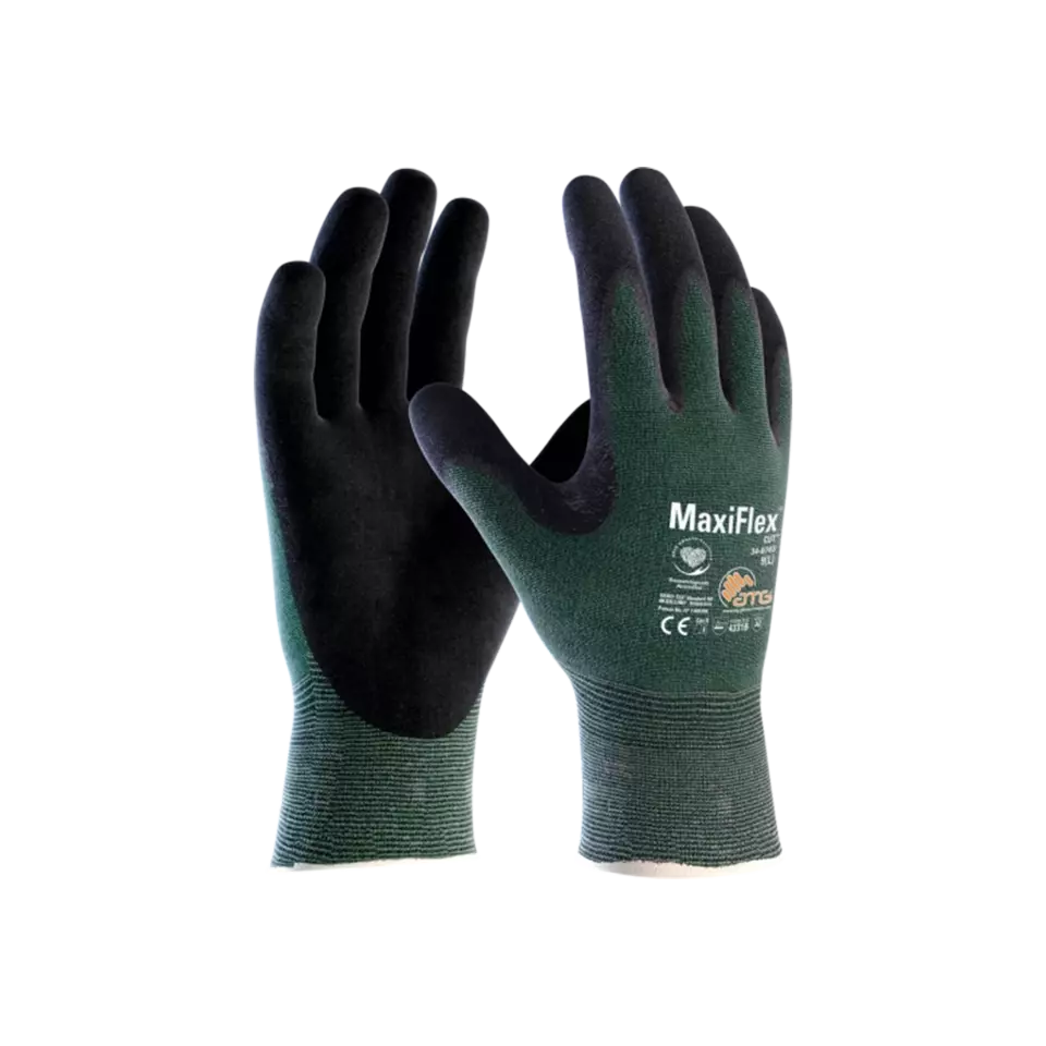 ATG 1001306301, MaxiFlex Cut 3B handskar, mörkgrön, image 1, gallery thumbnail