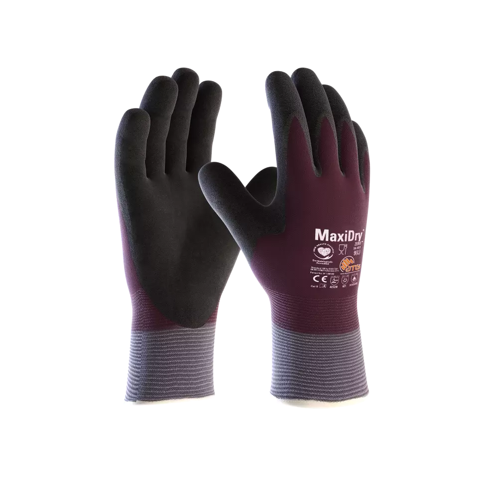 ATG 1000316501, MaxiDry Zero HT handskar, Plum, image 1, gallery thumbnail
