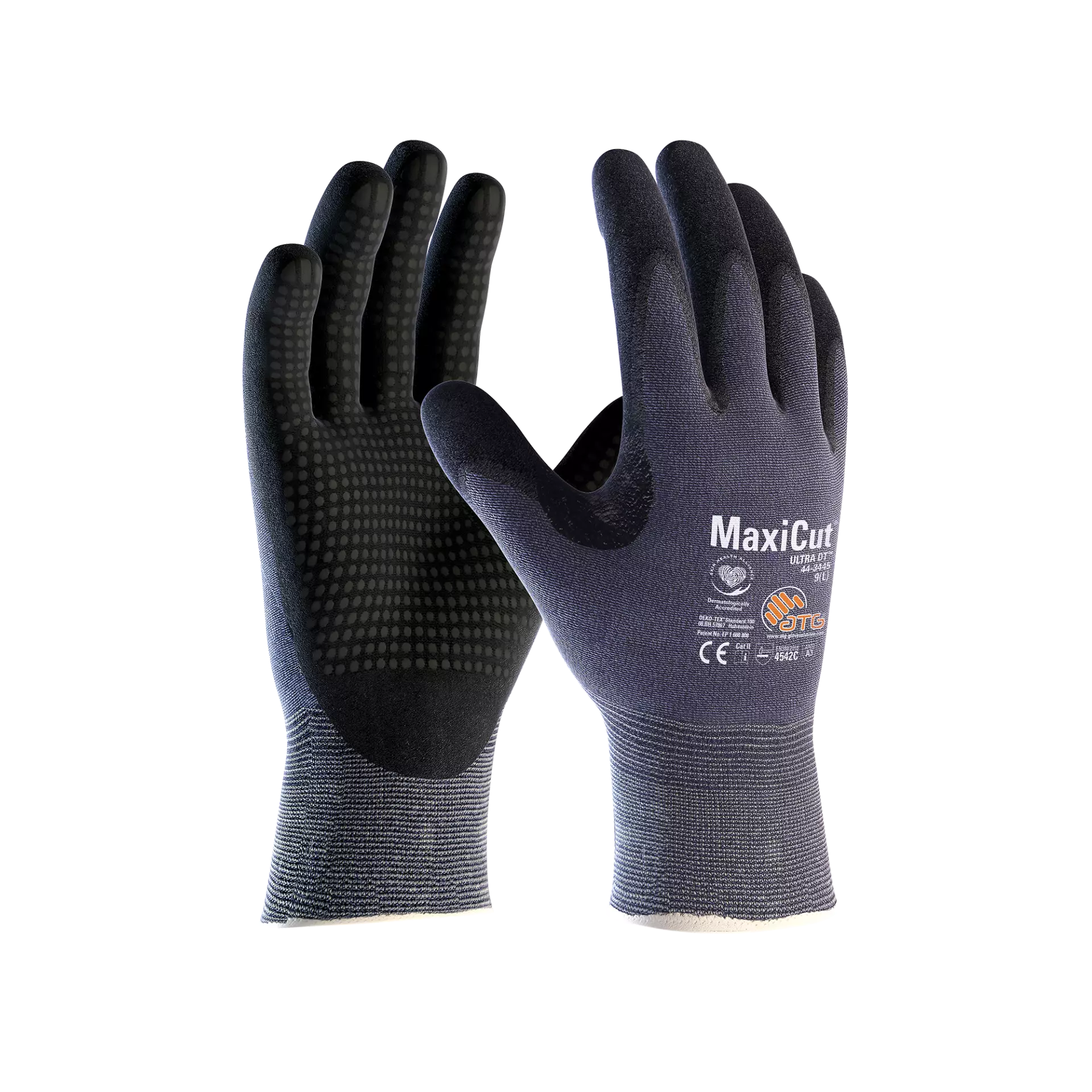 ATG 1000309409, MaxiCut Ultra 4C DT HT handskar, blå, image 1