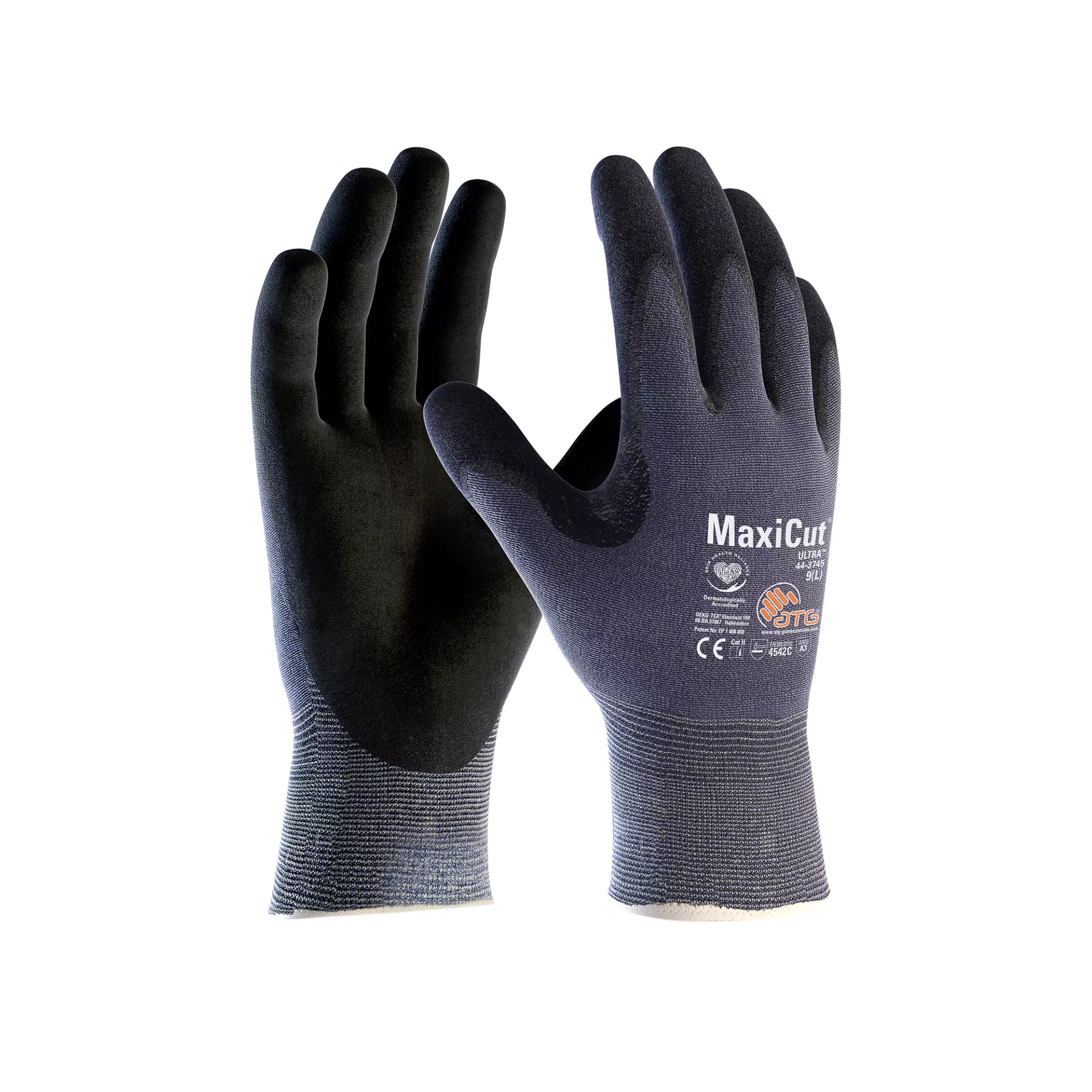 ATG 1000319409, MaxiCut Ultra 4C handskar, blå, image 1