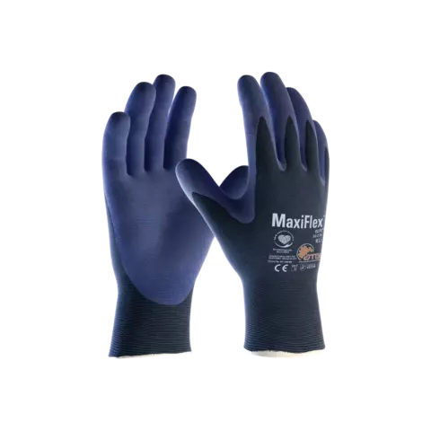 1001305403, ATG MaxiFlex Elite Handskar, marinblå