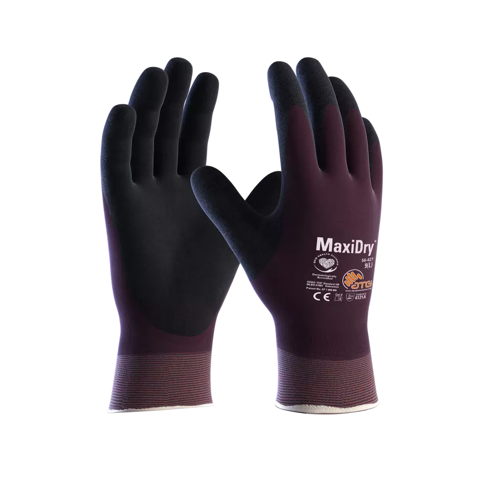 ATG 1000313501, MaxiDry Full HT handskar, plommon, image 1, gallery thumbnail