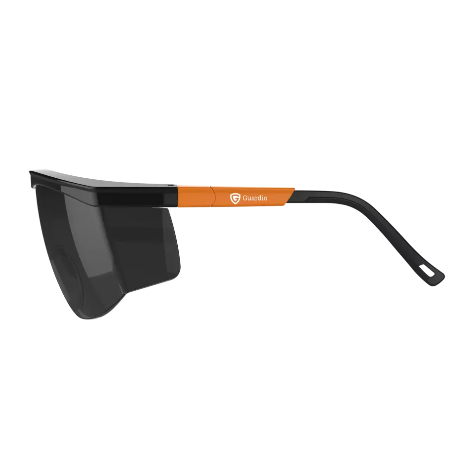 Guardio 1001730033, Salus OTG Eco Safety Glasses, Grey, image 2, gallery thumbnail