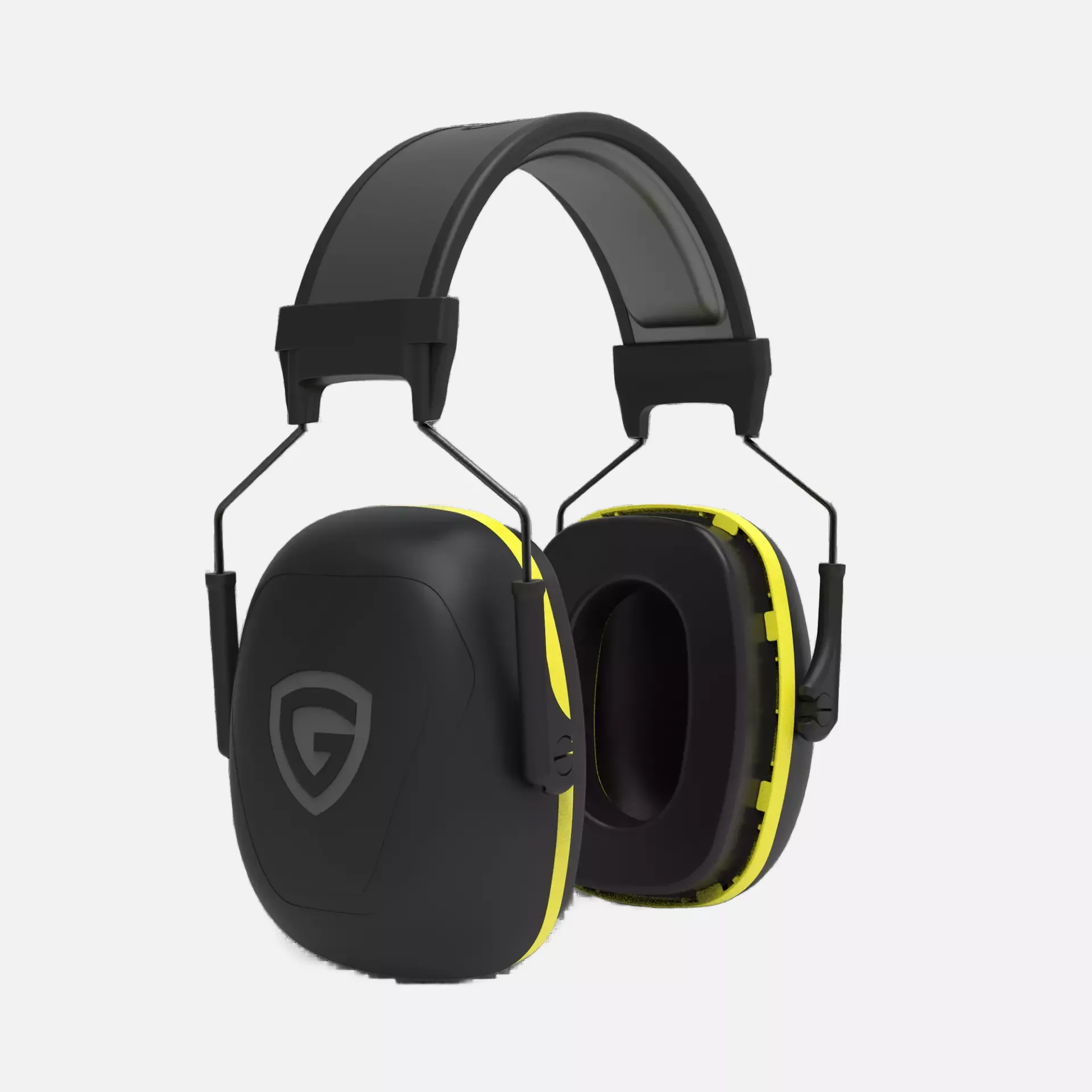 Guardio 1001838001, Freebird Comfort Earmuffs, Black/Yellow, image 1