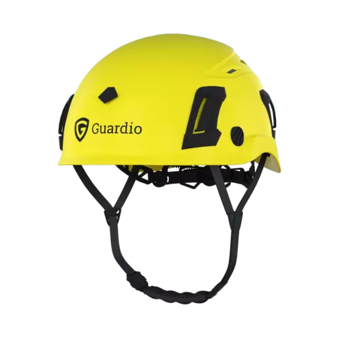 Guardio Armet Fluorescent Safety Helmet, Yellow