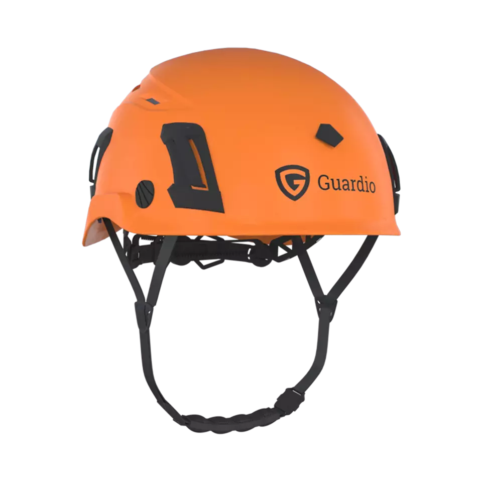 Guardio 1001673811, Armet Fluorescent Safety Helmet, Fluorescent Orange, image 2, gallery thumbnail