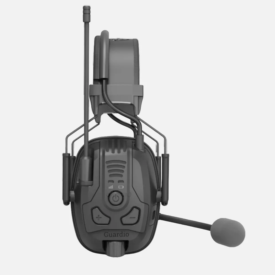 Guardio 1001646001, Freebird COM Hearing Protection, Black, image 3, gallery thumbnail