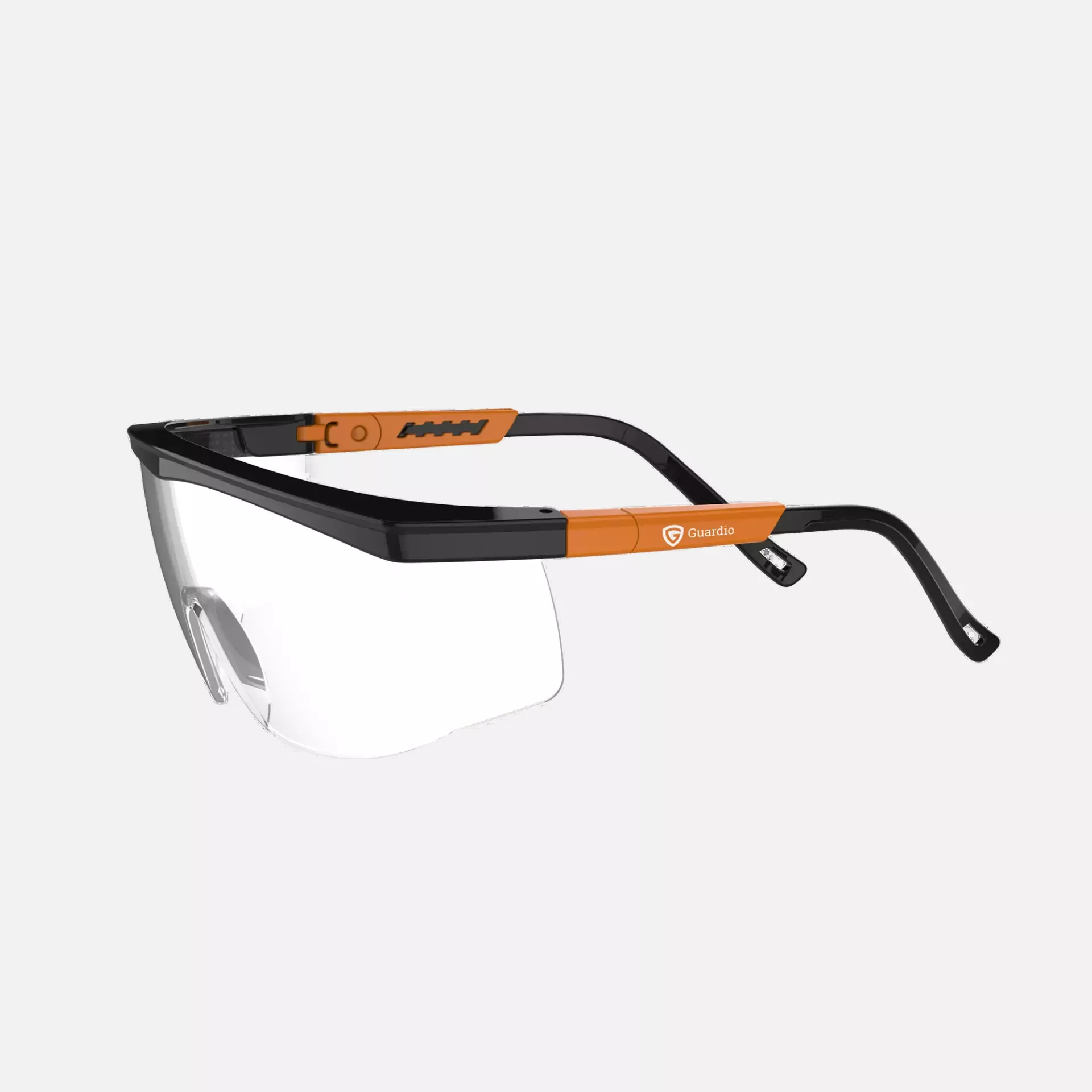 Guardio 1001730103, Salus OTG Eco Safety Glasses, Transparent, image 4