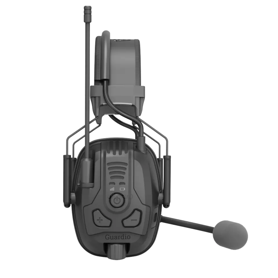 Guardio 1001646001, Freebird COM Hearing Protection, Black, image 3, gallery thumbnail