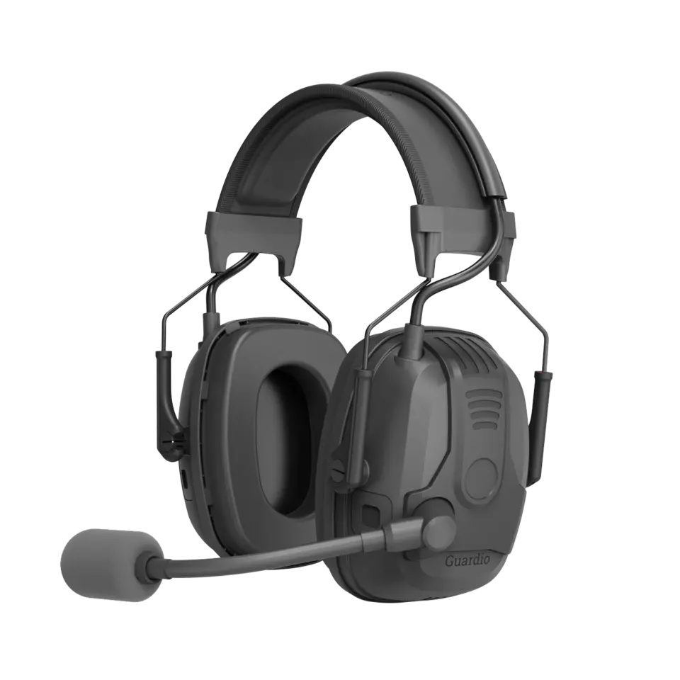 Guardio 1001645001, Freebird Bluetooth Hearing Protection, Black, image 2, gallery thumbnail