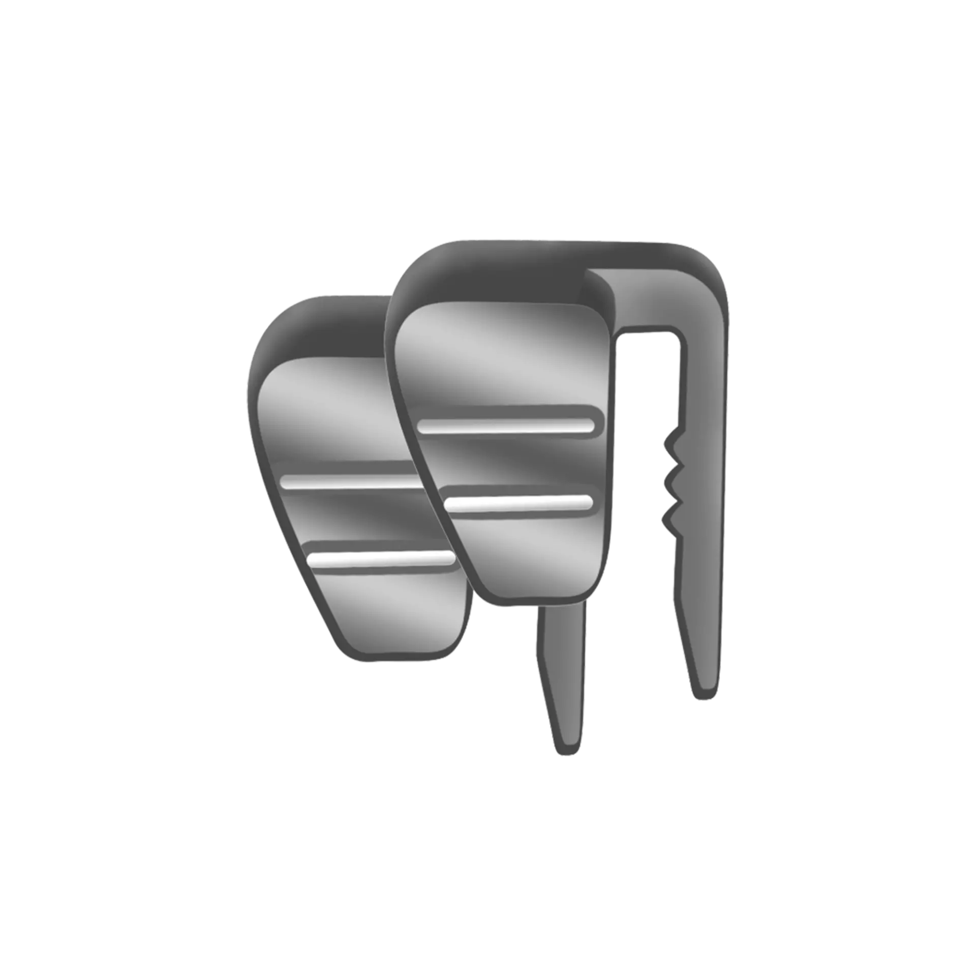 Guardio 1001734001, Kypäränkiinnikkeet, musta, image 1