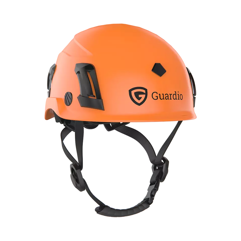 Guardio 1001676811, Armet Volt Safety Helmet, Electrically Insulated, Fluorescent Orange, image 3, gallery thumbnail