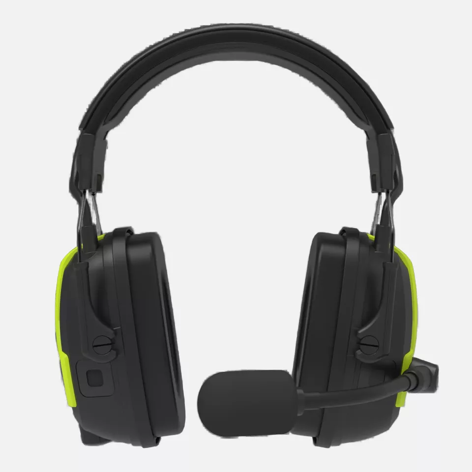 Guardio 1001939914, Freebird BT X Hearing Protection, Black/Fluorescent Yellow, image 3, gallery thumbnail