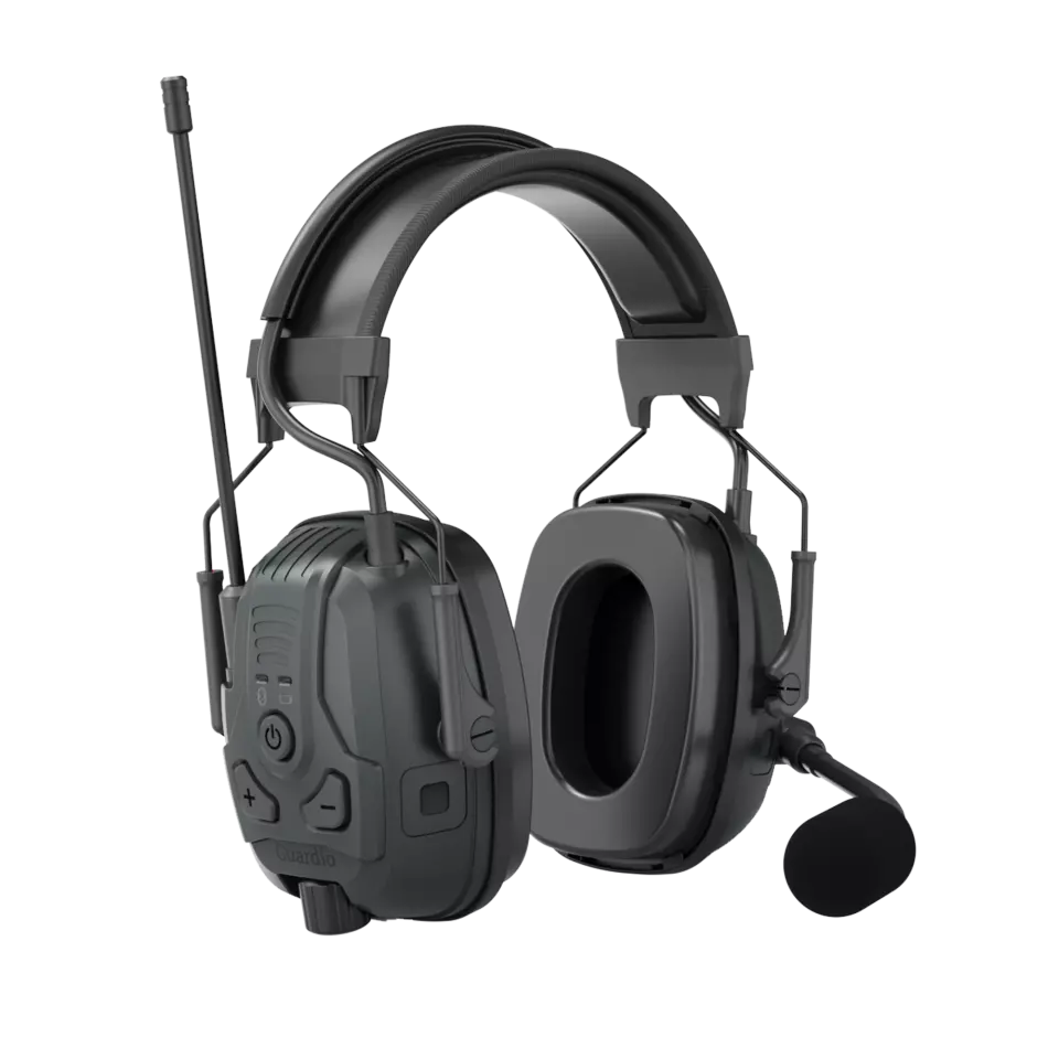 Guardio 1001647001, Freebird PRO Hearing Protection, Black, image 1, gallery thumbnail