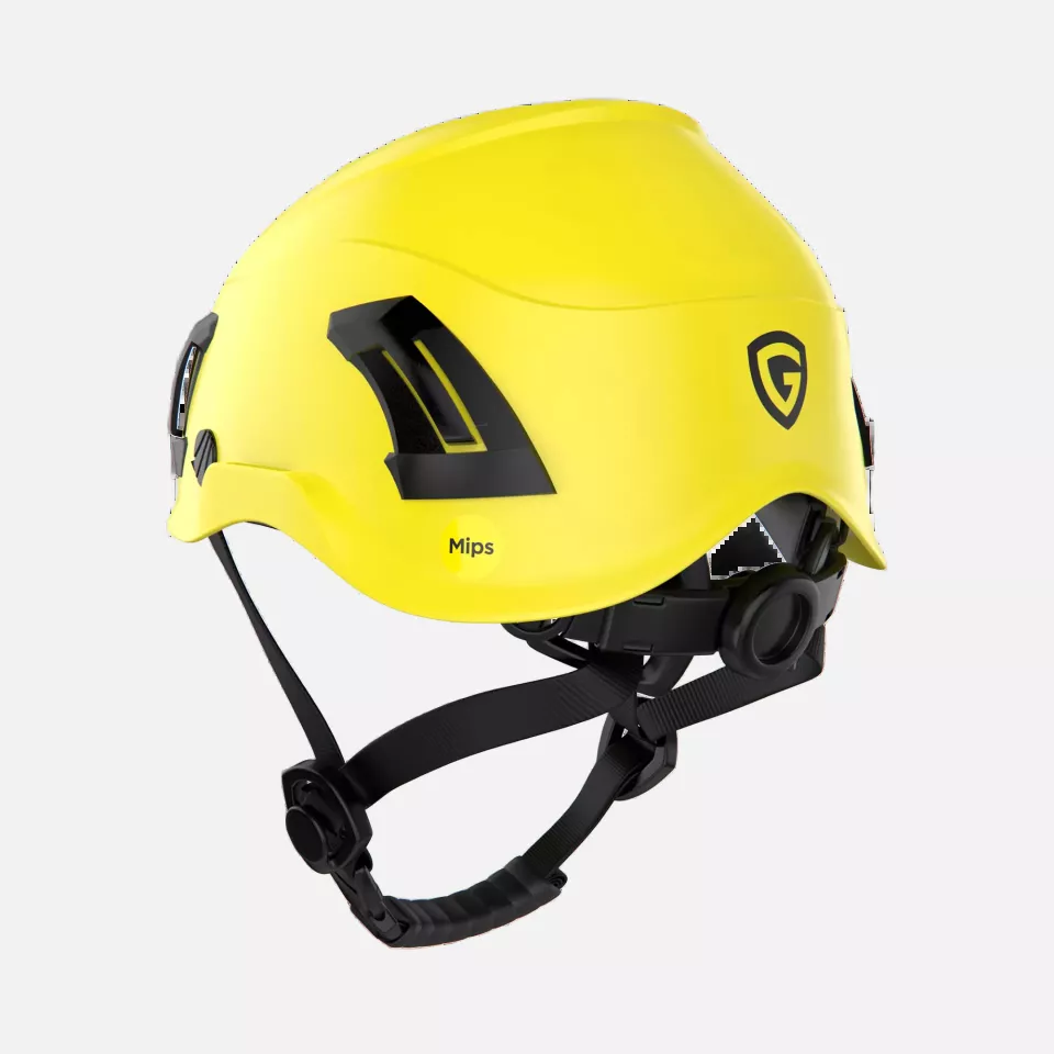 Guardio 1001676707, Armet Volt Fluorescent Safety Helmet, Yellow, image 5, gallery thumbnail